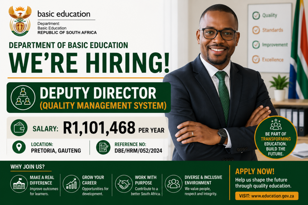department of basic education hiring deputy director