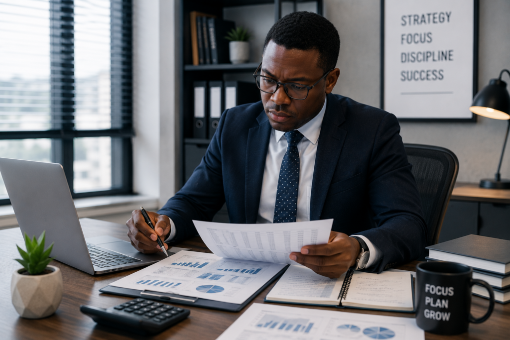 30 High-Paying Careers in South Africa and Their Salary Expectations financial professional reviewing reports