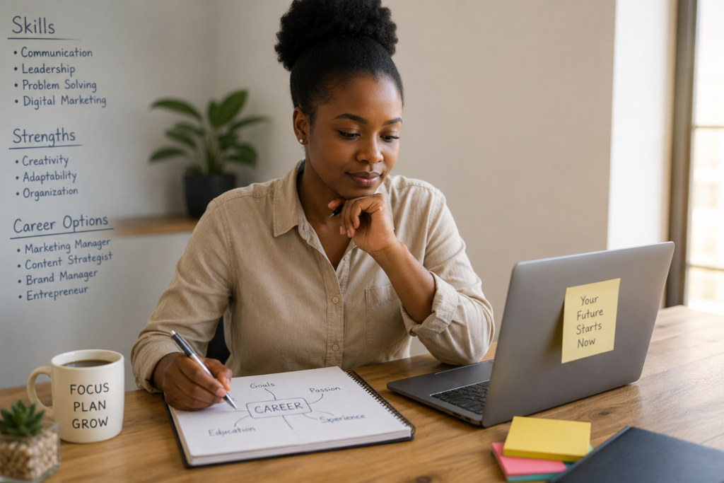 Career Change in South Africa: How to Start Over and Succeed professional reviewing skills, strengths, and career options