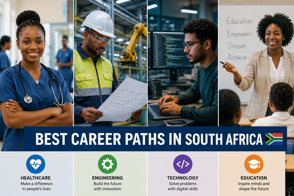 How to Choose the Right Career Path in South Africa (For Students and Adults) best careers south africa