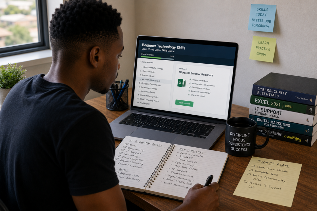 Best Free Online Courses for Job Seekers in South Africa it digital courses
