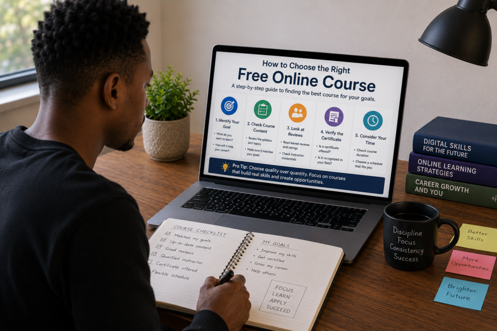 Best Free Online Courses for Job Seekers in South Africa choose the right career