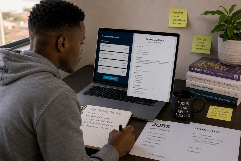 Best Free Online Courses for Job Seekers in South Africa job seeker