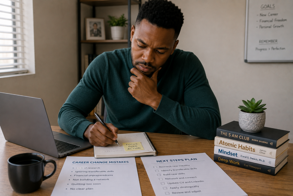 Career Change in South Africa: How to Start Over and Succeed mistakes to avoid