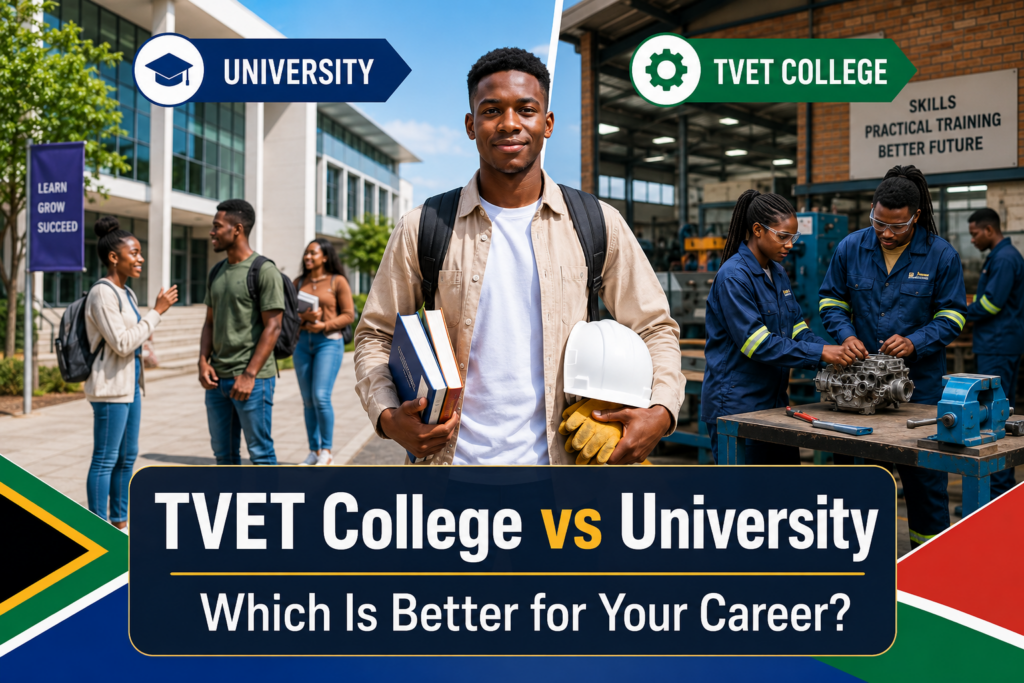 TVET College vs University: Which Is Better for Your Career? tvet vs uni